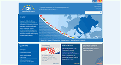Desktop Screenshot of cei.int