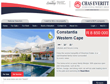 Tablet Screenshot of cei.co.za