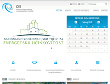 Tablet Screenshot of cei.hr
