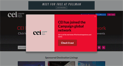 Desktop Screenshot of cei.asia
